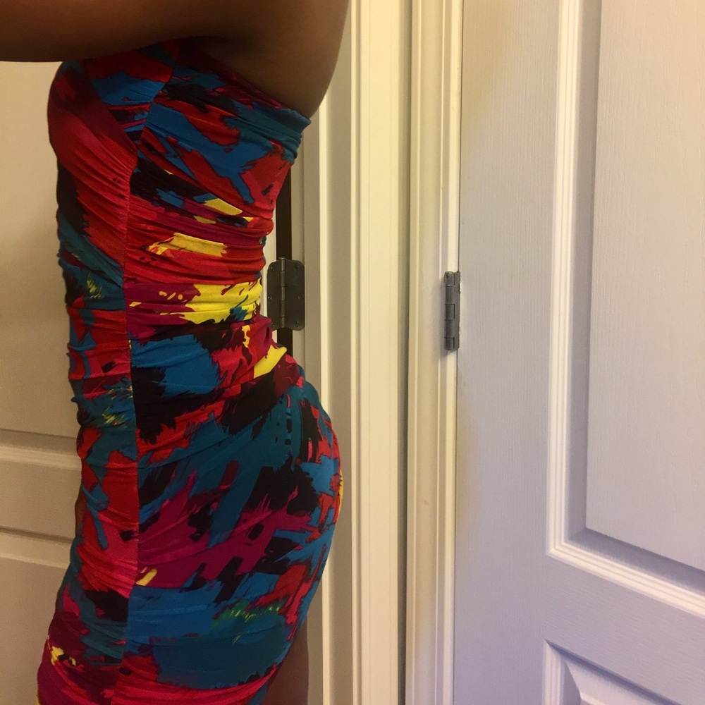 Multicolored Tube Dress 💋